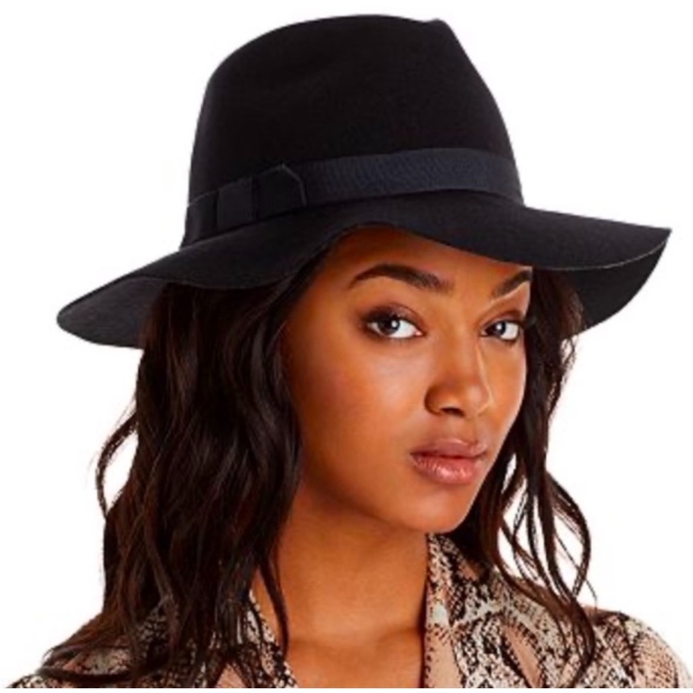 NEW Aqua Black Fedora
